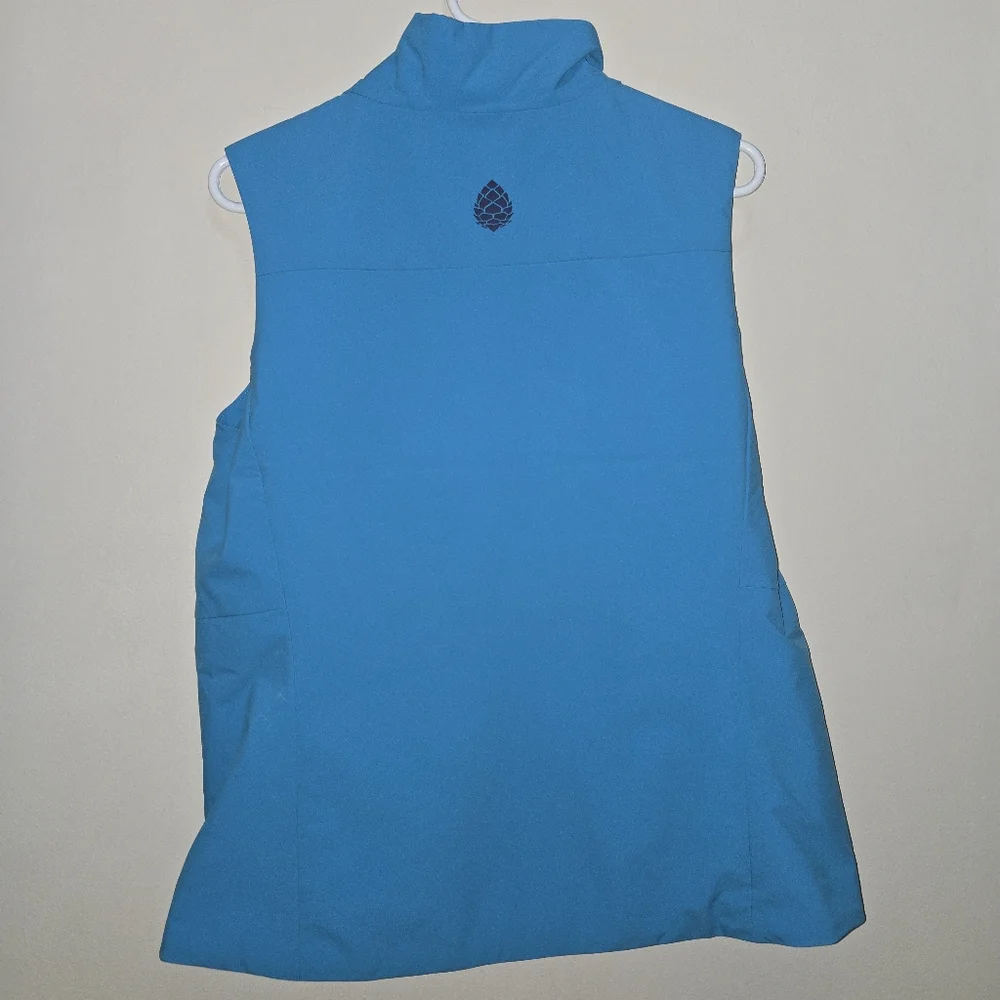 Stio Women’s Fernos Vest Blue Medium Jackson Hole Outdoor Luxury Ski - Picture 6 of 11